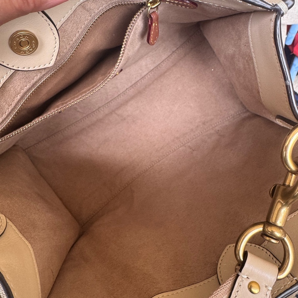 Coach field tote bag signature jacquard - Picture 12 of 17